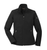 New Eddie Bauer® Women's Rugged Ripstop Soft Shell Black Jacket with embroidered L chest Wild Rose Horse Logo