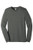 BELLA+CANVAS ®Unisex Jersey Long Sleeve Tee (Black Heather, Deep Heather Grey & White) with Embroidered LEFT CHEST Logo