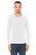 BELLA+CANVAS ®Unisex Jersey Long Sleeve Tee (Black Heather, Deep Heather Grey & White) with Embroidered LEFT CHEST Logo
