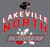 Unisex Jersey Short Sleeve Tee (Deep Heather Grey) with Screen Printed Lakeville North or South Bowling Logo