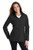 Port Authority® (Ladies) Torrent Waterproof Jacket (BLACK) with Wild Rose Embroidered Logo Large on Back