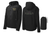 Port Authority® (UNISEX) Torrent Waterproof Jacket (BLACK) with Wild Rose Embroidered Logo Large on Back