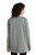 MERCER+METTLE™ Women’s Stretch Open-Front Cardigan (Grey or Black) with left chest embroidered logo