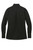 Port Authority® Ladies Fairway Stretch 1/4-Zip (Black) with Wild Rose Embroidered Logo Left chest