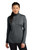 Sport-Tek® Ladies PosiCharge® Competitor™ 1/4-Zip Pullover (Iron Grey or Black) with Wild Rose Embroidered Logo Left chest
