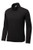 Sport-Tek ®PosiCharge ®1/4-Zip Pullover  Youth & Adult (BLACK) with Wild Rose Embroidered Logo Left Chest