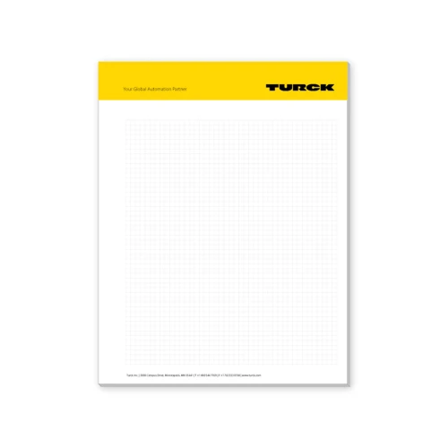 Custom Graph Note Pad 8.5" x 11"