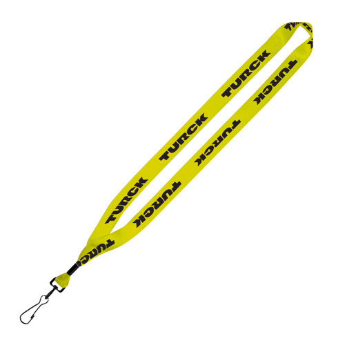 3/4" Lanyard with Metal Crimp and Metal Swivel Snap Hook
