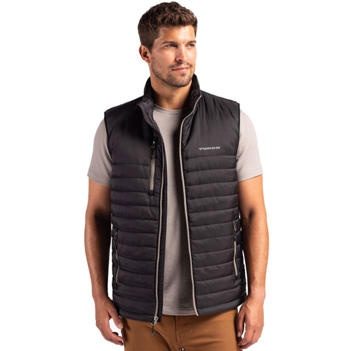Clique Valhalla Recycled Insulated Puffer Mens Full Zip Jacket Vest