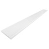 Bianco Dolomite Honed Marble 6" x 48" Door Threshold Saddle