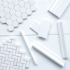 Bianco Dolomite Marble 6" x 48" Door Threshold Honed Saddle
