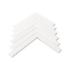 Bianco Dolomite Honed 1x6 Herringbone Mosaic Tile