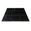 Nero Marquina Black Marble 4x4 Honed Tile Sample