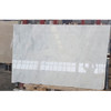 3/4" Thickness Italian White Carrera Marble Bianco Carrara Slab Honed