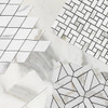Calacatta Gold Italian Marble 3x6 Subway Tile Honed Combination