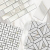 Calacatta Gold Italian Marble 18x18 Subway Tile Polished Combination