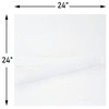 Bianco Dolomite Marble Honed 24x24 Tile