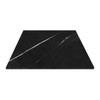 Nero Marquina Black Honed Marble 12x12 Tile