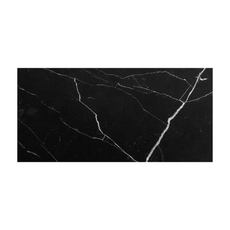 Nero Marquina Black Marble 3x6 Tile Polished