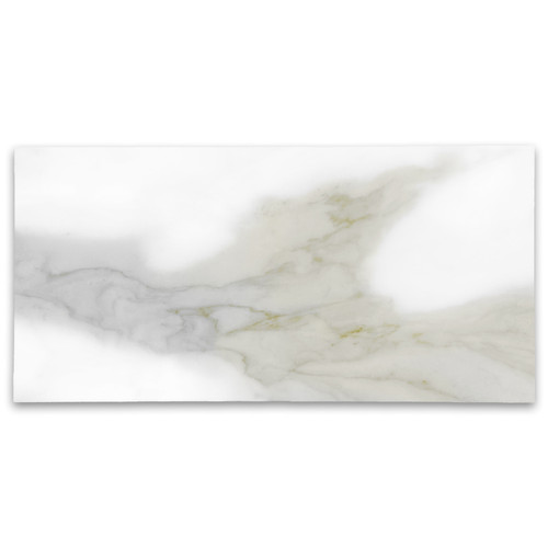 Calacatta Gold Marble 6x12 Tile Honed