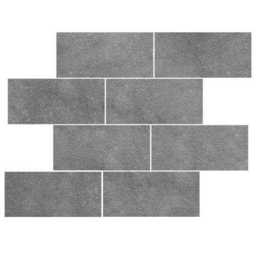 Bardiglio Gray Marble 6x12 Subway Tile Polished Sample