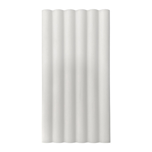 Bianco Dolomite Marble 6x12 Flute 3D Dimensional Tile Honed