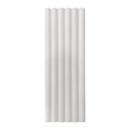 Bianco Dolomite Marble 6x24 Flute 3D Dimensional Tile Honed