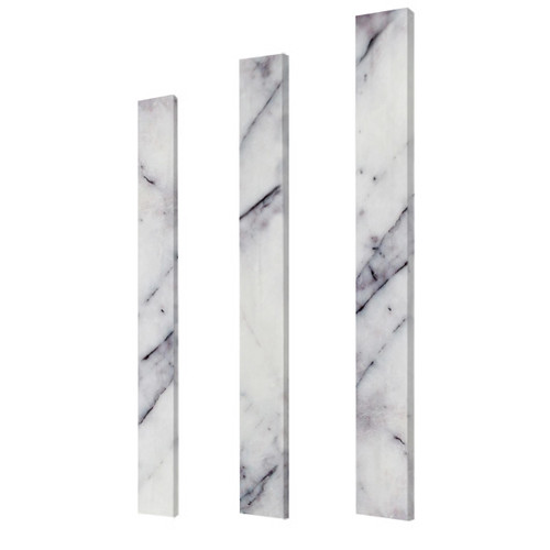 Lilac Marble 5x48 Door Threshold Saddle Polished
