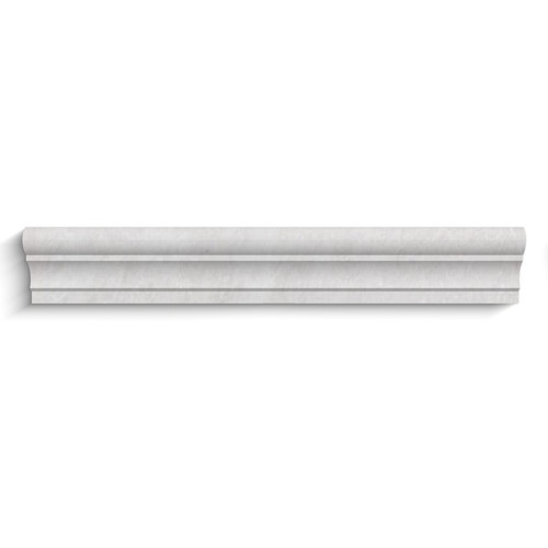 Iceberg White Marble Crown Molding Honed