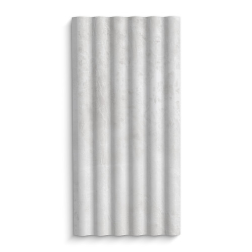 Iceberg  Marble 6x12 Flute 3D Dimensional Tile Polished