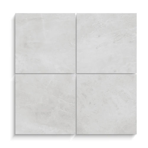 Iceberg White Marble 6x6 Marble Tile Honed