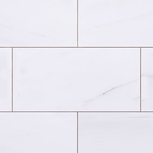 12x24 Bianco Dolomite Marble Tile Polished