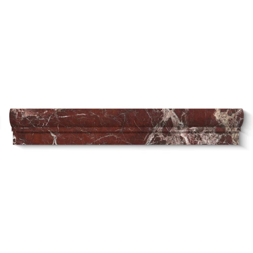 Rosso Levanto Marble Ogee 1 Chairrail Molding Polished