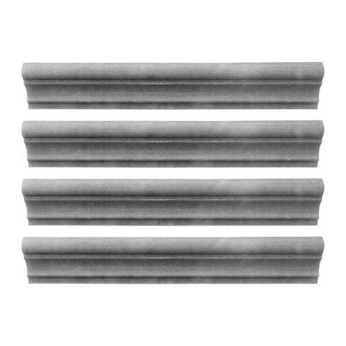 Bardiglio Gray Marble Crown Molding Polished