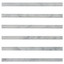 Italian White Carrera Marble Bianco Carrara Bullnose Pencil Molding Honed