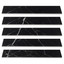 Nero Marquina Black Marble 3x12 Honed Tile Sample