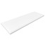 Bianco Dolomite Marble 4x12 Wide Bevel Subway Tile Polished Sample