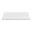 Bianco Dolomite Marble 4x12 Wide Bevel Subway Tile Honed Sample