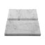 Carrara White Honed Marble 3" x 6" Bullnose Trim Tile