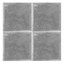 Bardiglio Gray Marble 4x4 Wide Bevel Big Bevel Subway Tile Honed Sample