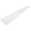 Bianco Dolomite Honed Marble 4" x 36" Door Threshold Saddle