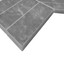 Bardiglio Gray Marble 2" x 8" Chevron Polished Mosaic Tile