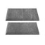 4" x 12" Bardiglio Gray Polished Marble Wide Beveled Mosaic Tile