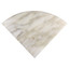 Calacatta Gold Italian Marble Shower Corner Shelf Honed Sample