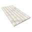 Fluted 3D Dimensional 6x24 Tile Calacatta Gold Italian Marble Polished