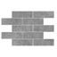 Bardiglio Gray Marble 4x12 Marble Tile Polished