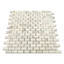 Calacatta Gold Honed Marble Mini Brick Mosaic Tile