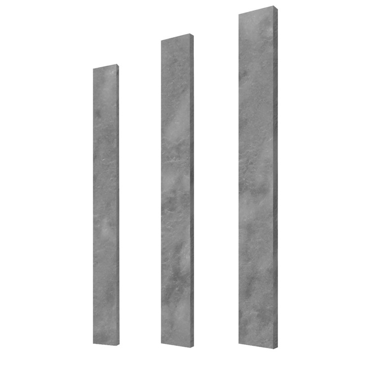 Bardiglio Gray Marble 6" x 72" Door Threshold Saddle Honed