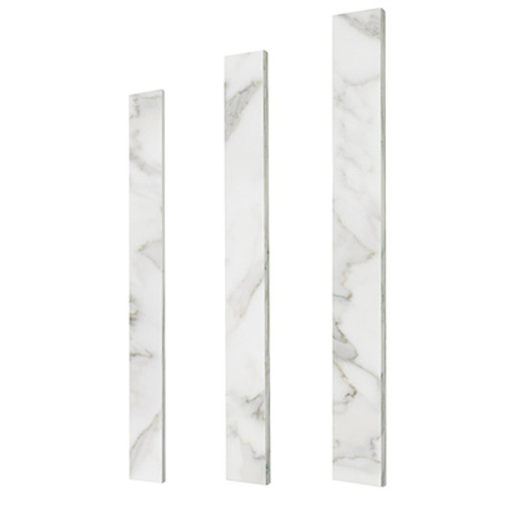 Calacatta Gold Marble 5" x 36" Door Threshold Saddle Honed