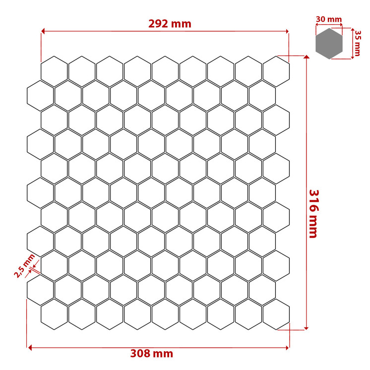 Dolomiti White Marble Italian Bianco Dolomite 1" Hexagon Polished Mosaic Tile